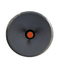 22 Cal Bore Alignment Rod Carbon Fiber end view, lightweight design, cal size marked, shows precision alignment capability