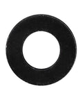 Black ring component of Barn Door Track Spacer Kit For Secure Wall Mounting, Heavy Duty Carbon Steel Track Connector And Sliding Door Hardware
