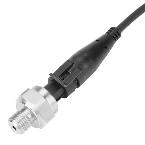 Industrial Pressure Transducer Sensor 0 To 80 Psi And 0 To 10 Psi Range With G1 4 Thread Oil Gas Water Compatible Pressure Sender.