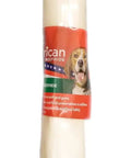 American Beefhide 12 Inch Knotted Dog Bone Chew Treat With Natural Flavor Thick Long Lasting Rawhide Chew For Dogs Great For Aggressive Chewers 1 Count