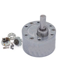 Rock Solid 37Mm Worm Gear Motor Speed Reducer With High Efficiency Metal Gearbox featuring precise components and tools.