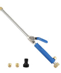Jet Nozzle Pressure Washer Hose Attachment Be a Cleaning Beast With This Power Wand For Garden Gutter Window And Car Cleaning Blue