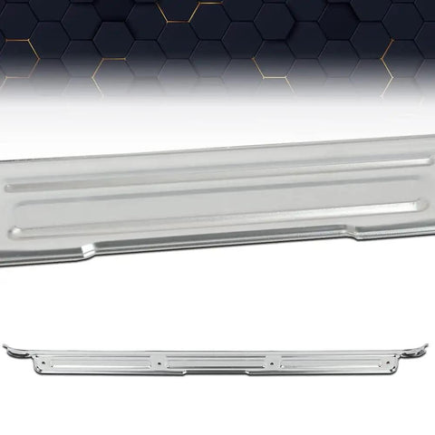 Top Shelf Chrome Door Sill Plates Pair With Plug And Play Hardware For Chevy And Gmc Full Size Ck Pickup Trucks 1967 Through 1972, shiny chrome metal to protect door entry.