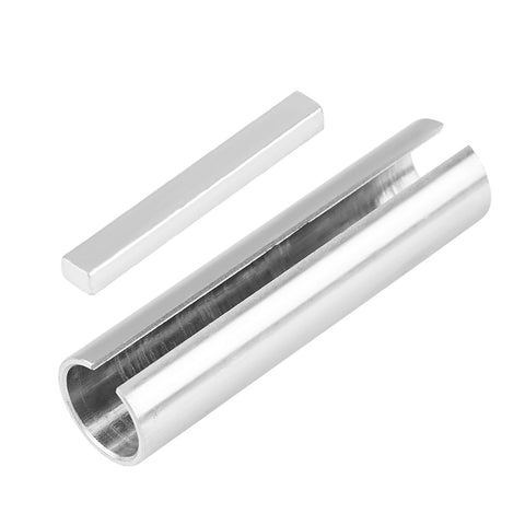 5/8 To 3/4 Shaft Adapter And Pulley Reducer Sleeve For Crankshaft, Includes 3/16 Keystock, Durable Steel Sheave Sleeve