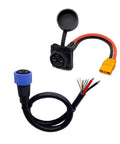 Kickstart Your Ride Every Morning With This Heavy Duty EV Charging Cable Featuring Self Locking M23 And M25 Plug Socket Connector For E Bike Power Wire No Sweat Installation And Rock Solid Performance, showcasing M23 connector with wires.