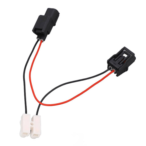 VCM Muzzler Harness Disable Kit for Honda Accord Civic Odyssey 2005-2007 with ABS plastic, black and red wires, plug connectors