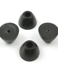 48 Pack Premium Rubber Feet Pads For Furniture Chair Leg Protectors With Super Smooth Glide Floor Savers, black rubber pads.