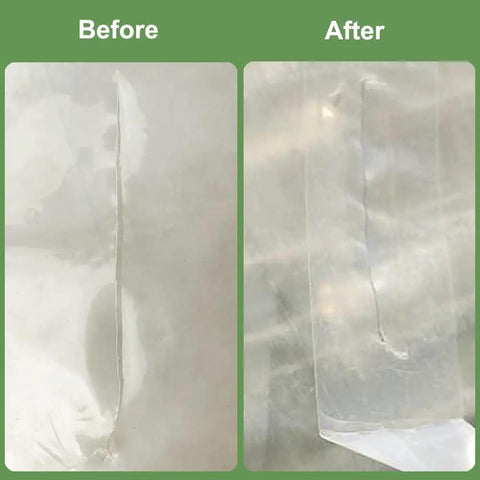 Reinforced Greenhouse Repair Tape, 2 Inch By 108 Foot, 6 Mil PE Plastic Sheeting Tape For No Fuss Seaming And Sealing, Waterproof Patch Kit For Greenhouse Covers, Clear Weatherproof Adhesive Tape