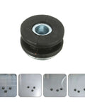 Motorcycle Rubber Grommet Kit With Shock Absorbing Buffer Cushions 2 Sets Damping Rings For Fairings Easy Installation For Long Haul Rides And Superior Vibration Damping black rubber grommet