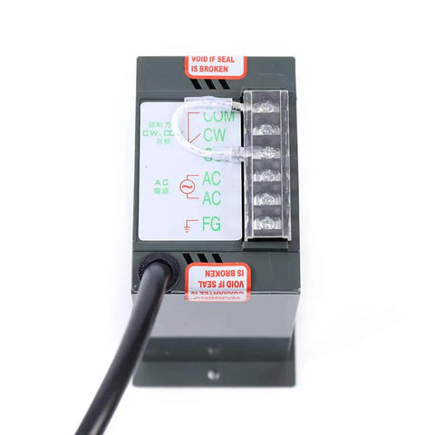 AC control box for Ac Gear Reduction Motor With Adjustable Speed Controller 110V 15 Watt 0 To 125 Rpm quiet operation.