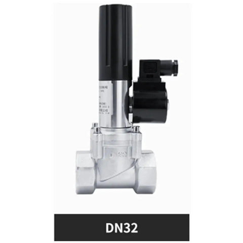 Pro Grade Gas Emergency Shutoff Solenoid Valve With Linkage For Piping Systems DN25 DN32 DN40 DN50 Thread 0.1 MPa Rating Industrial Use Gas Line Safety Valve, DN32