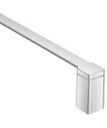 90 Degree 18 Inch Chrome Towel Bar For Bathroom And Kitchen No Fuss Easy Install Wall Mount Durable Corrosion Resistant Bar With Secure