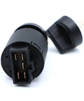 Heavy Duty Ignition Starter Switch For Cape Generator 6500 6700 427 186F And AGT 5K 7X Mini Excavators, black housing