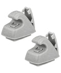 Two-pack gray Sun Visor Clip Retainer Replacement For Car Interior Two Pack OEM 95994975 95994976 Easy Install Auto Sun Visor Clip Bracket Compatible With Cruze 2011 2016 Sonic 2012 2020