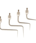 Needle Point Contact Probes for Dial Indicators and Depth Gauges, M2.5 Thread, Z Type Stainless Steel Needle, A Set