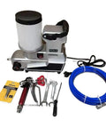 Real Deal High Pressure Airless Paint Sprayer With Fast 1600W All Copper Motor For Water Based Latex And Emulsion Projects, tools and hose included.
