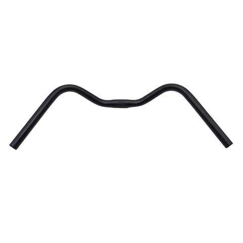 Mid Rise Aluminum Alloy Handlebar 560mm 25.4mm Clamp Black For Road Bikes Fixed Gear Handlebars Lightweight Durable Comfort For Speedy Rides