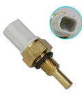Engine Coolant Temperature Sensor Direct Fit Honda Civic Accord CRV Element 2001 Through 2011 Oem Replacement 37870PNA003 side view with connector.