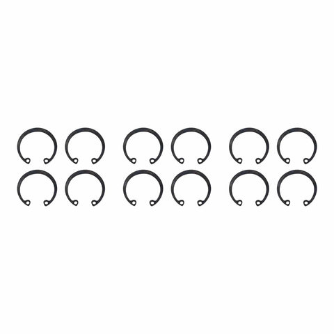 Toyota Tacoma Drive Shaft Center Support Bearing And U-Joints Set Fits 2005 To 2015 2WD 4WD snap rings displayed