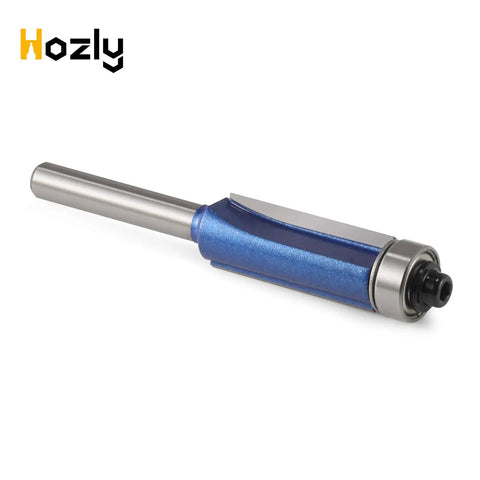 No Fuss Professional Grade 1/4 Inch Shank Top Bearing Flush Trim Router Bit For Efficient Wood Synthetic And Laminated Board Trimming Rock Solid Finish