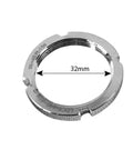 Fixie Track Bike One Speed Cog Set With Freewheel Sprockets And Lockring 13T To 18T High Density Steel lockring 32mm diameter