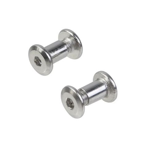 Top Shelf Stainless Steel Chicago Screws M5X5MM, Built Heavy To Lock Down Firm With Smooth 6X8MM Grip, Zero Drama Fasteners Paired With Free M3 Hex Wrench, Totally Solid 20 Piece Kit For Weekend Builds - Close-up of M5x5mm stainless steel screws.