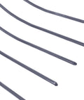 Close-up of 5-prong tines on Heavy Duty Versatile Manure Fork With Solid Design For Outdoor Farming And Gardening A True Workhorse