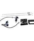 Steel Tailgate Latch Kit For GMC K1500 K2500 C2500 C3500 1988-1998 Driver And Passenger Side cables and handles set