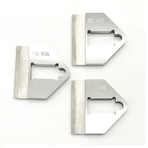 Three P331 Replacement Cutter Blade For Battery Powered Plastic Strapping Tool Sharp OEM Quality Cutting Knife Fits P331