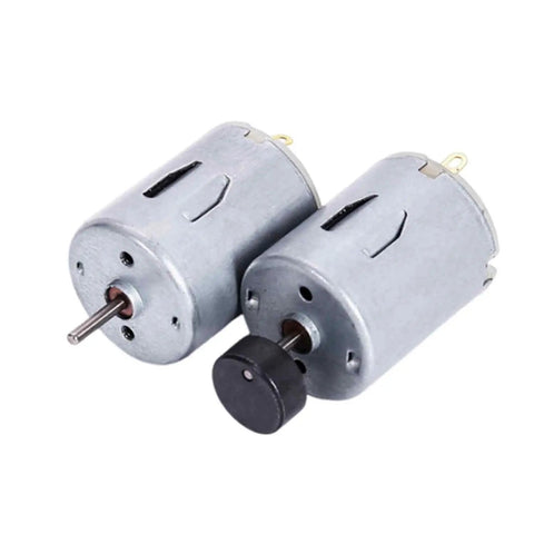 Five Pack DC 3 To 12 Volt Vibration Motors For DIY Projects And Haptic Gadgets Small 30 By 24mm Micro Vibe Motors 47mm Total Length Durable Metal