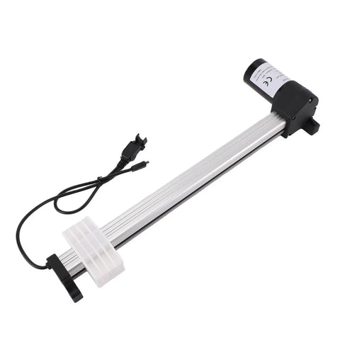 Top Rated Chiyyak 29V DC Electric Actuator With Built In Limit Switch And Aluminum Guide Tube For Smooth Silent Sofa Motion Control At Low Price, showing aluminum guide tube and motor.