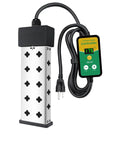 Immersion Water Heater 1800W 120V With Digital Thermostat And Real Time Temperature Display, Dry Burn Protection Alarm