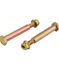 Two Sets Of Deck Wheel Bolts With Lock Nuts For Wide Deck Wheels Three Eighths By Sixteen Threads With Two And Five Eighths Inch Shoulder Replacement Parts