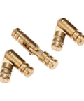 Brass Concealed Barrel Hinges For Jewelry Boxes And Cabinets Invisible Hardware DIY Friendly 4x20mm durable parts
