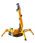 3 Ton Hydraulic Crawler Crane Portable Folding Electric Lifting Rig With No Sweat 360 Turn For Glass Installations And Steel Structures Badass Build Crushes The Grind, yellow crane with hydraulic arm raised