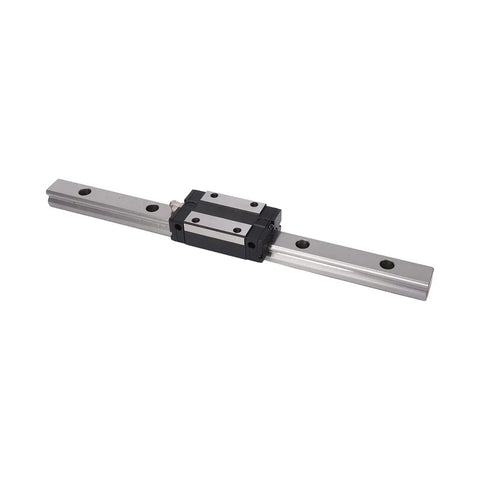 High Speed Linear Rail Guide EGH20CA for 3D Printing and CNC Projects, Smooth Slide Block and Shaft Kit with 300mm Length, Precision Motion System for Makers and Pro Builds, 300mm rail and block