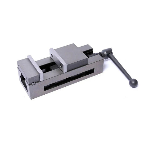 Get This Solid 4 Inch Precision Bench Vise Perfect For CNC Milling And Drilling Tasks, heavy-duty steel clamping tool.