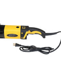 Handheld Power Pipe Threader Knocks Out 1/2 To 2 Inch Npt Runs Smoothly Compatible With Standard Dies For Conduit Or Gas Jobs Includes Support Arm And Rugged Case A Real Field Workhorse Built For Pros Expecting Zero Sweat And Perfect Threads handle, motor, and cord visible.