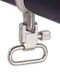 1 Inch Quick Detach Sling Swivels and Split Band Magazine Tube Adapter Kit For 0.645 To 0.660 Inch Tubes, Silver Color, close-up view