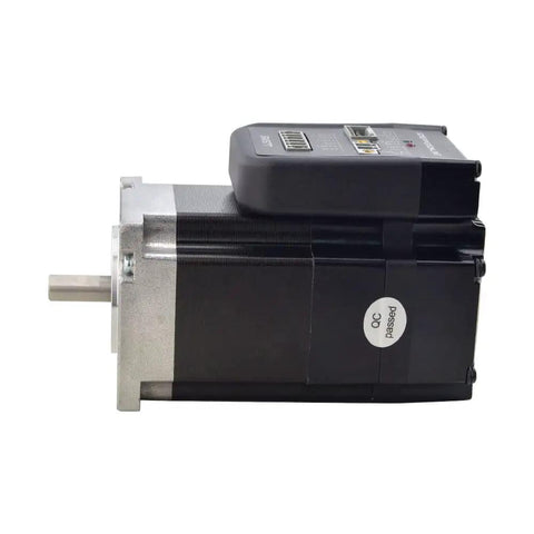 Side view of Nema 23 Integrated Easy Servo Motor 90W 0.3Nm 3000RPM High Torque Low Noise Plug And Play for CNC machines.