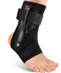Ankle Support Brace For Sprains And Recovery For Men And Women Breathable Neoprene Ankle Wrap with dual springs on foot