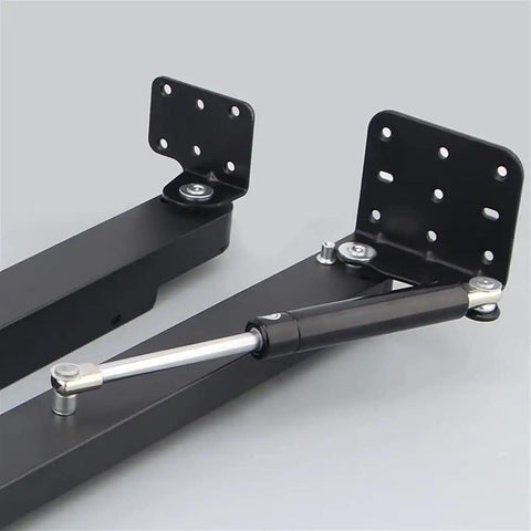 Concealed Desktop Folding Hinges Kit For Drop Down Tables Desks Bars And Cabinets With Quiet Hydraulic Lift Space Saving Design