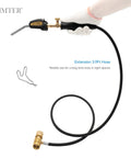 Heavy Duty Propane Torch With 3.6 Foot Hose Pro Grade Trigger Start Adjustable Swirl Flame And Brass CGA600 Connection