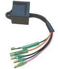 High Quality CDI Box Replacement for Blaster YFS200 from 1988 to 2002 with multi-colored wires, Direct OEM Grade Fit visible