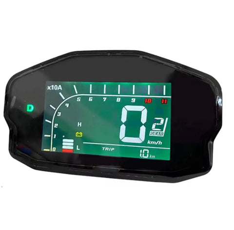 Replace Your Old Dash Lcd Speedometer Display Featuring Quick One Line Can Bus Hookup, showing digital readout of speed and trip.