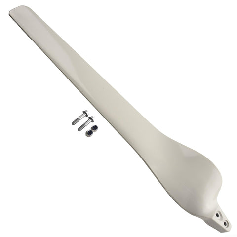 580mm Fiberglass Replacement Wind Turbine Blade For Small Turbines, Sturdy And Lightweight, Stable White FRP Blade For Outdoor Use