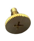 Heavy Duty Coolant Bleeder Screw For Radiator Vent Upgrade High Temp Leak Proof Alloy Build angle showing gold finish and threading