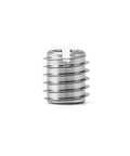 Stainless Steel Threaded Wood Insert 1/4-20 Internal Threads 5/8 Inch Long 20 Pack For Hardwoods Softwoods Plywood And Composites