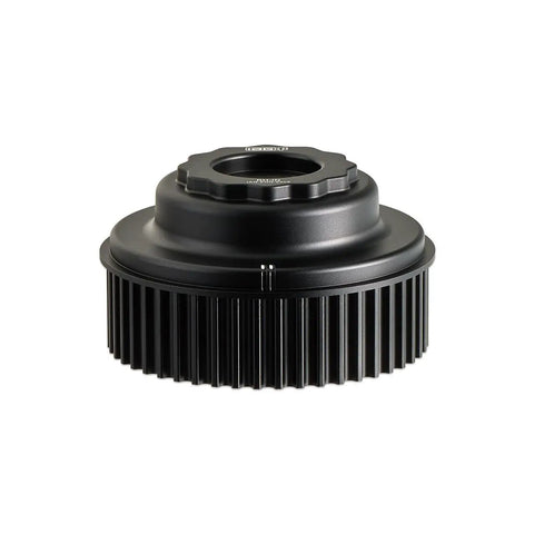 Rugged Alloy Camshaft Sprocket Set Three Piece For Subaru Wrx 2002 To 2005 Non Avcs Timing Gear Upgrade side view showing detailed grooves.
