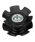 Star nut for Judy Silver TK Suspension Fork For 29 Inch Trail Bikes With 100mm Travel Boost Spacing For Plus Tires Up To Two Point Eight Inches Torque Cap Compatibility 9x100mm With 51mm Offset Black